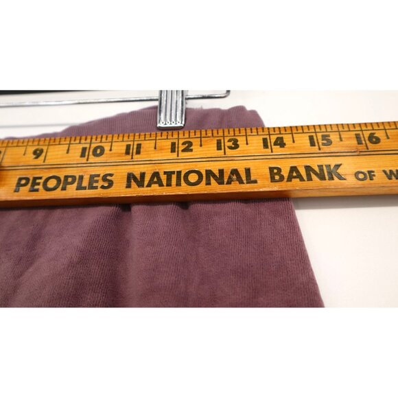 Vintage Retro Thrashed Y2K Juicy Couture Purple Velour Wide-Leg Pants S - Picture 4 of 9